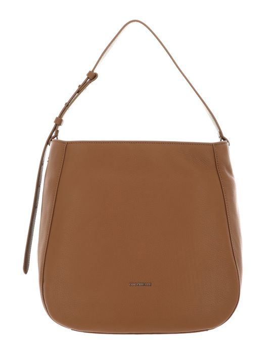 Sac à épaule Coccinelle 'Lea' En Cuir Beige Silk - Neuf Avec étiquettes