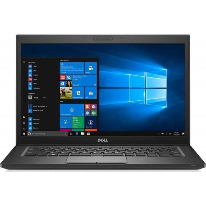 PC Portable Dell Latitude 7480 - 8Go - SSD 256Go - Windows 10 - Intel Core i5-7200U - 14 Full HD - Noir Reconditionné - Dell reconditionné disponible sur Cdiscount Seconde Vie