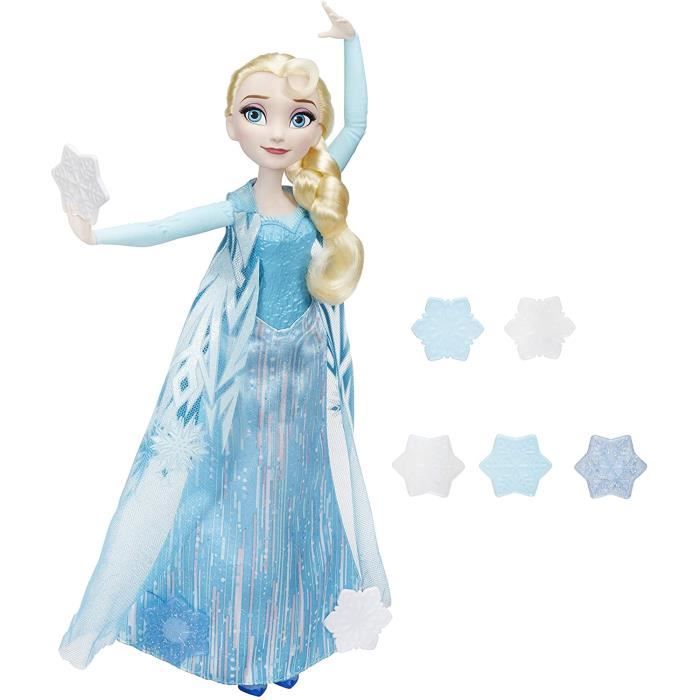 Poupée Elsa la Reine des Neiges DISNEY : la poupée à Prix Carrefour