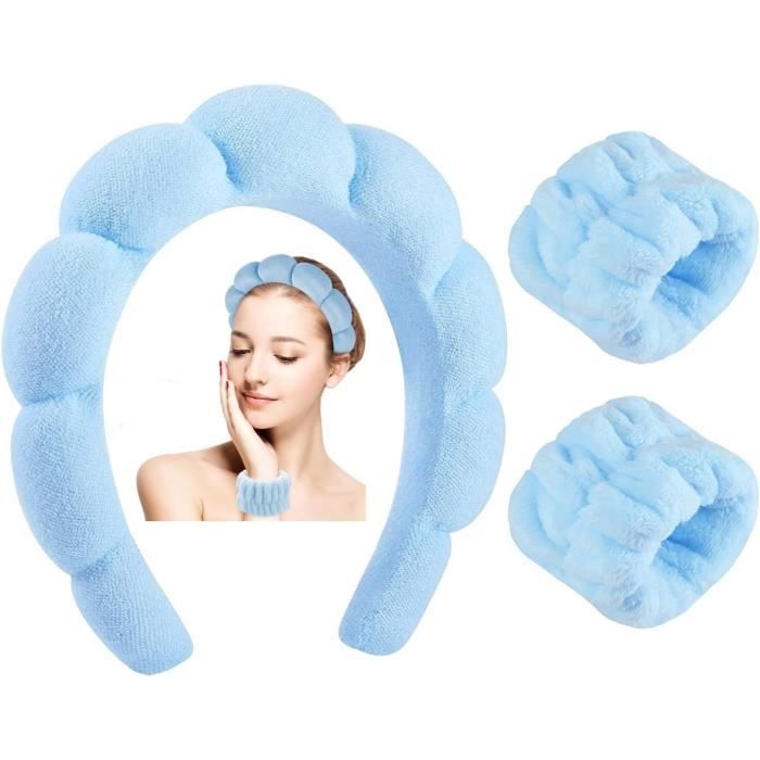 Bandeau Hello Kitty Spa & Maquillage – Serre-tête Microfibre Ultra Doux – Universel, Extensible – Cadeau Kawaii