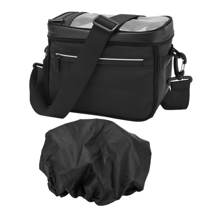 Sacoche De Guidon Vélo étanche VERTAST - Avec Fenêtre Tactile Pour Smartphone, 3 Poches, Réfléchissante