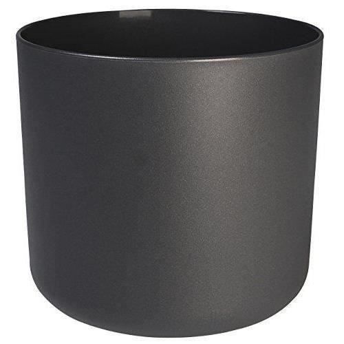 Pot de fleurs rond ELHO B.for Soft - Noir - Ø 35 x H 32 cm - intérieur - 100% recyclé