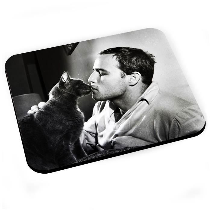Tapis De Souris Marlon Brando Chat Noir Mignon Acteur Cinema Photo Vintage Cdiscount Informatique Tapis De Souris Marlon Brando Chat Noir Mignon Acteur Cinema Photo Vintage Cdiscount Informatique