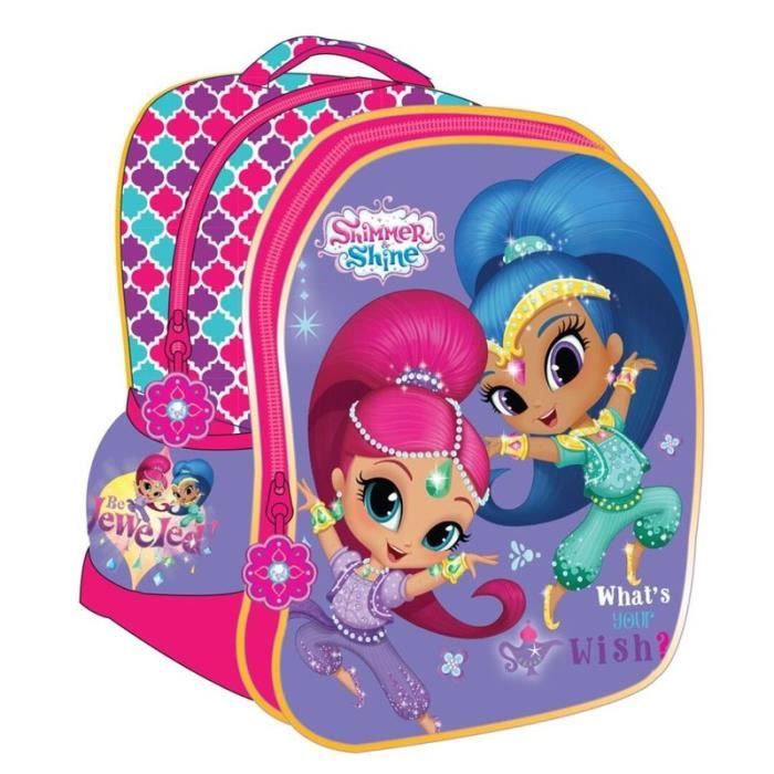 Shimmer And Shine 2018 Sac De Sport Enfant, 23 Cm, Multicolore