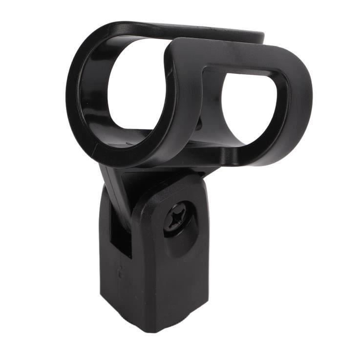 2x Clips De Micro Réglables De Support De Support De Microphones De