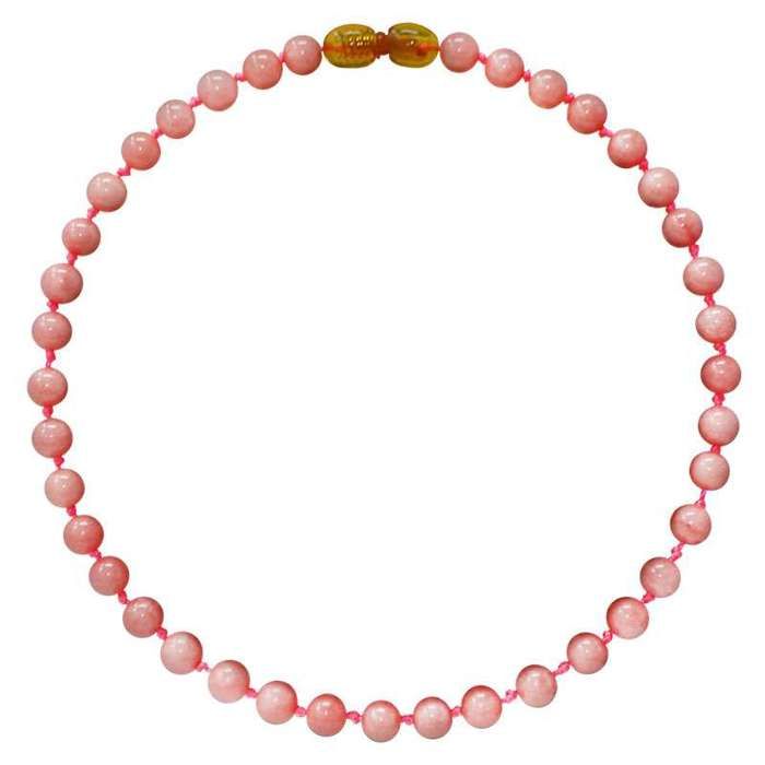 Collier Quartz Rose Bebe Nourrisson Pierres Naturelles Apaise Et Soulage Bebe Lithotherapie Bienfaits Idee Cadeau Vertus Cdiscount Puericulture Eveil Bebe