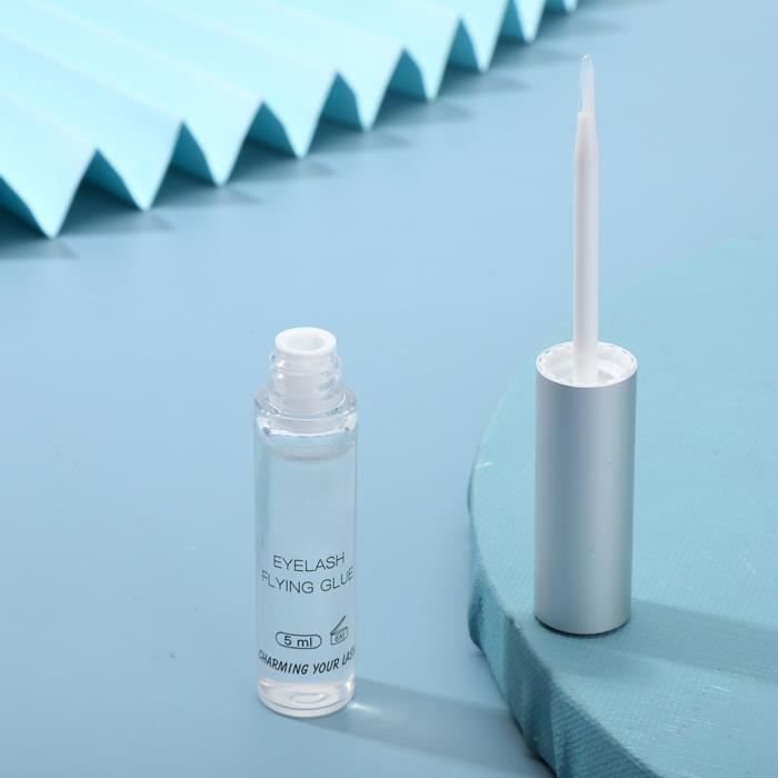 Colle Ultra Rapide IB Pour Extensions De Cils - Séchage 2 Sec, Yeux Sensibles, Noir