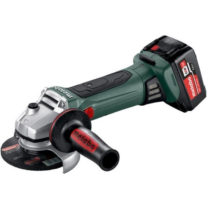 Metabo Meuleuse 125mm 18 V 4ah W 18 Ltx 125 Quick 602174610 Achat Vente Meuleuse Metabo Meuleuse 125mm 18 V 4ah W 18 Ltx 125 Quick 602174610 Cdiscount
