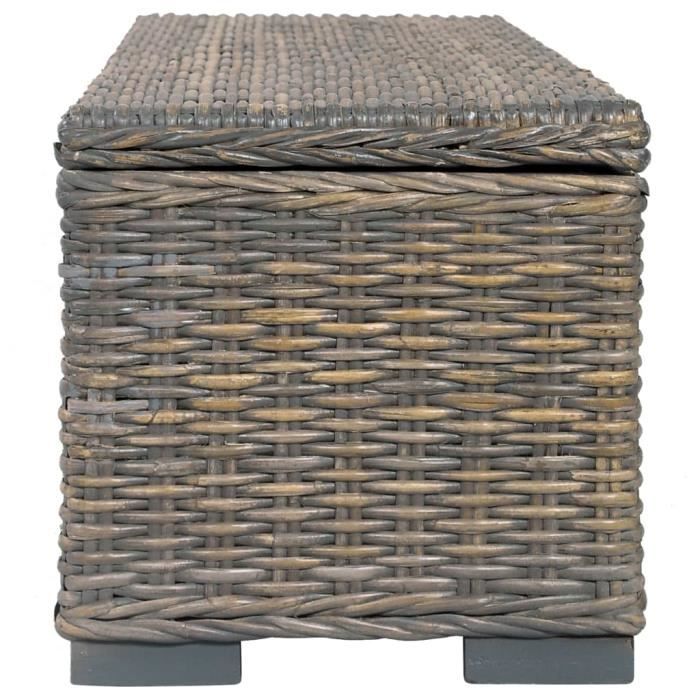 Panier de rangement en rotin naturel 28 x 22 x 15 cm | Maisons du Monde