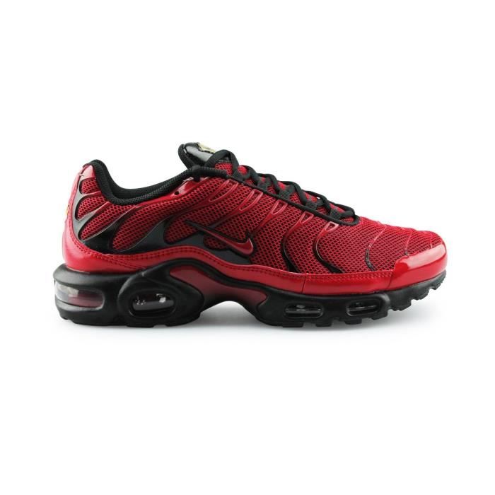 Nike Air Max Plus Tn Rouge Rouge/Noir - Cdiscount Chaussures