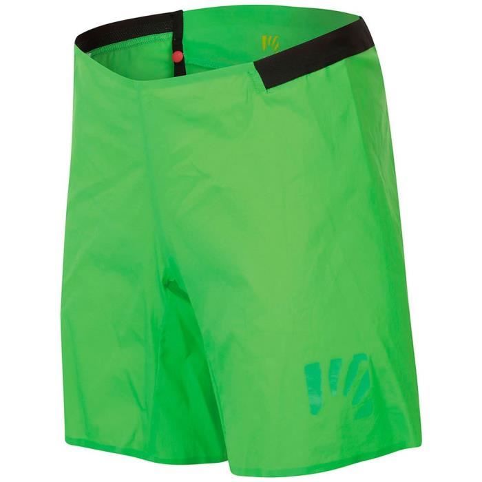 Short de course - KARPOS - LAVAREDO - Vert - Montagne - Respirant Short de course - KARPOS - LAVAREDO - Vert - Montagne - Respirant