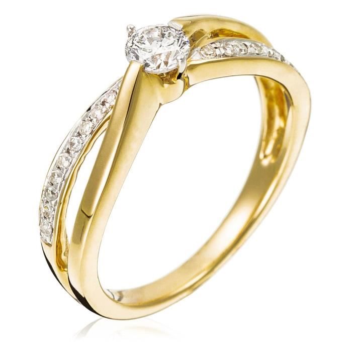 Bague Lilibet Or jaune et Diamants