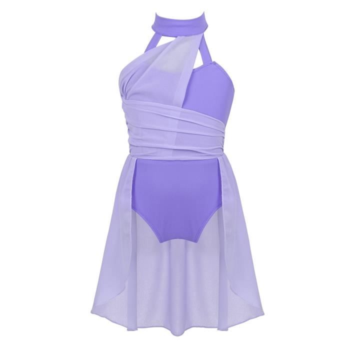 Générique Justaucorps Danse Femme Couleur Unie Dos Nu Avec