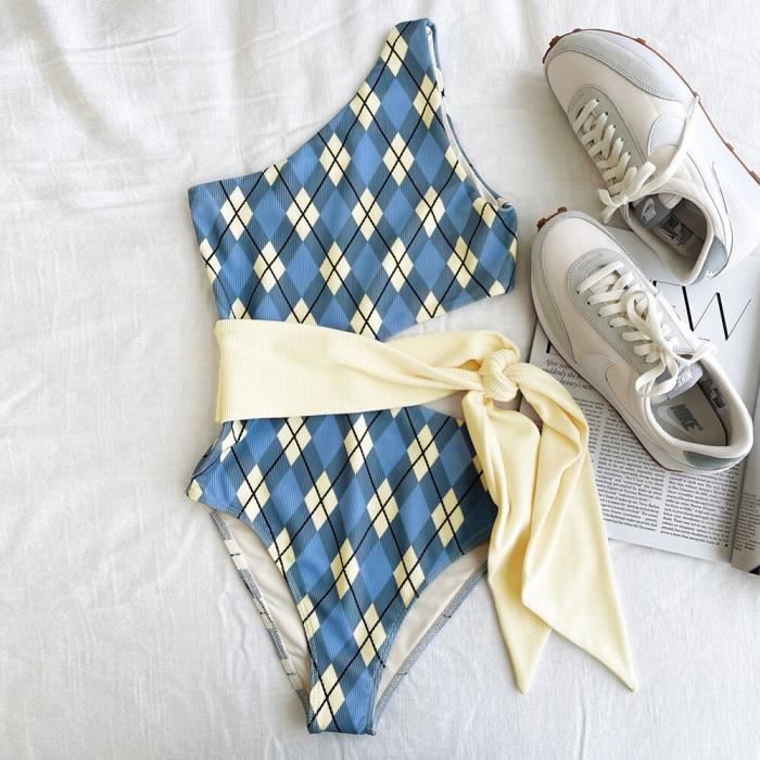 Maillot Une-pièce à épaule Dénudée Et Découpes HAWAII | La Vie En Rose