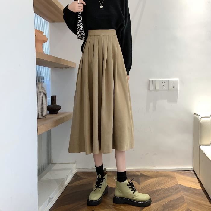 Jupe Longue Victorienne élastiquée Taille Haute - Style Gothique, Médiéval Ou Steampunk - Pour Soirée, Mariage Ou Halloween
