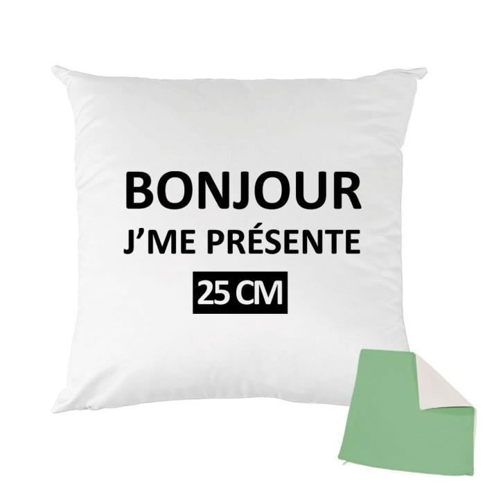 Blanc Mariclò Collezione Iris Garden Copricuscino con gala 12 cm 40 x 40 cm 100% Cotone