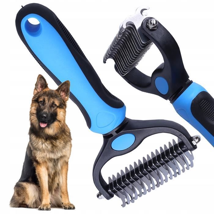 Comparer les prix de PEIGNE À BOUCLES TONDEUSE ENLÈVE LES POILS MORTS DU CHIEN | BROSSE MULTIFONCTIONNELLE POUR POILS LONGS ET LAINEUX POUR CHIENS ET CHA
