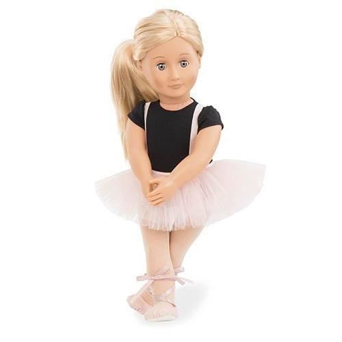 Our Generation Doll by Battat Violet Anna 18 Regular Ballerina Fashion Doll for Age 3 Up