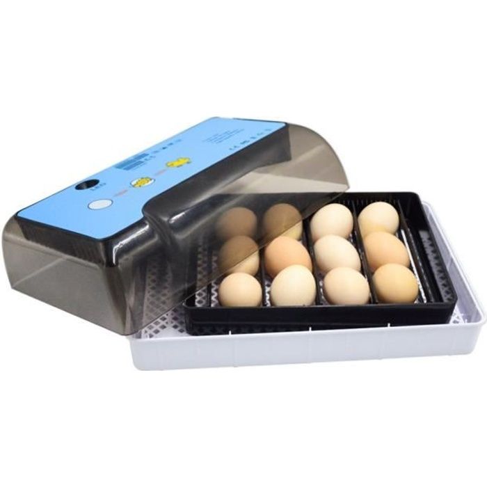 Comparer les prix de Couveuse Incubateur 12 œufs automatique Incubateur automatique Intelligent Numérique Appareil dIncubation Eclosion de Poussin