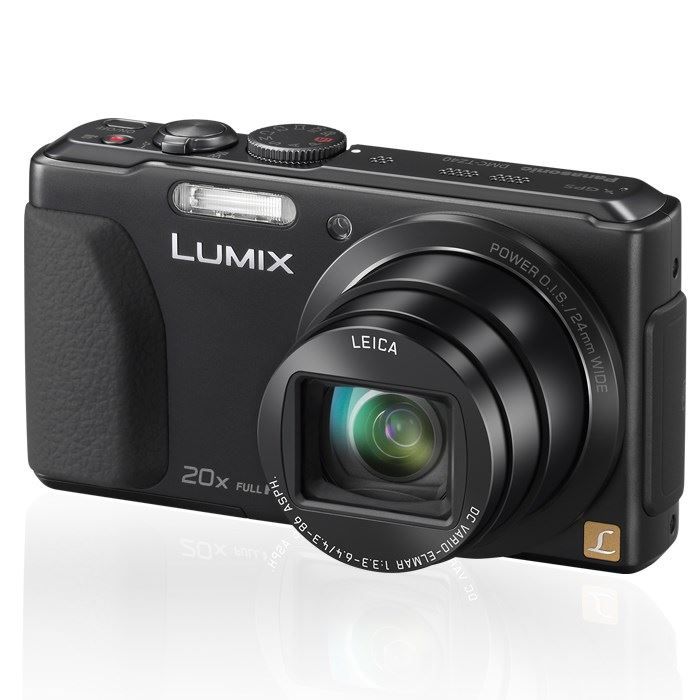 PANASONIC TZ40 Noir - CMOS 18MP Zoom 20x Appareil photo numérique Compact