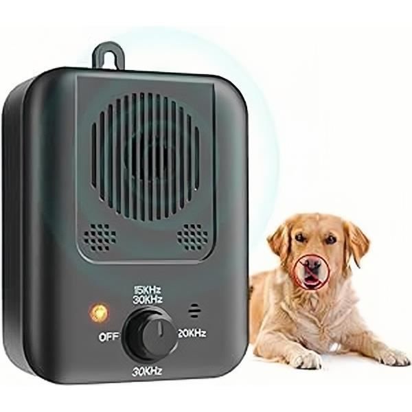 Meilleurs prix pour Dispositif De Contrôle Des Aboiements Par Ultrasons Avec 3 Modes Réglables, Adapté à La Plupart Des Chiens