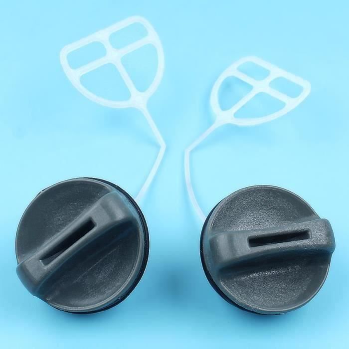 Bouchons Réservoir Carburant Et Huile Pour Tronçonneuse Husqvarna 61 66 266 268 272 – Pièces De Rechange Haute Qualité - 4
