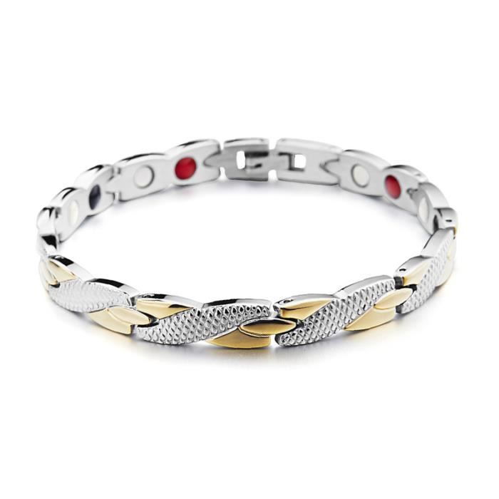 N3 ZELEK Bracelet Magnétique Hommes Aimant Fort Bracelet Cadeaux Hommes Bracelets  Magnétiques pour Hommes Femmes Magnétique Bracelet Bracelet Hommes :  Amazon.fr: Mode