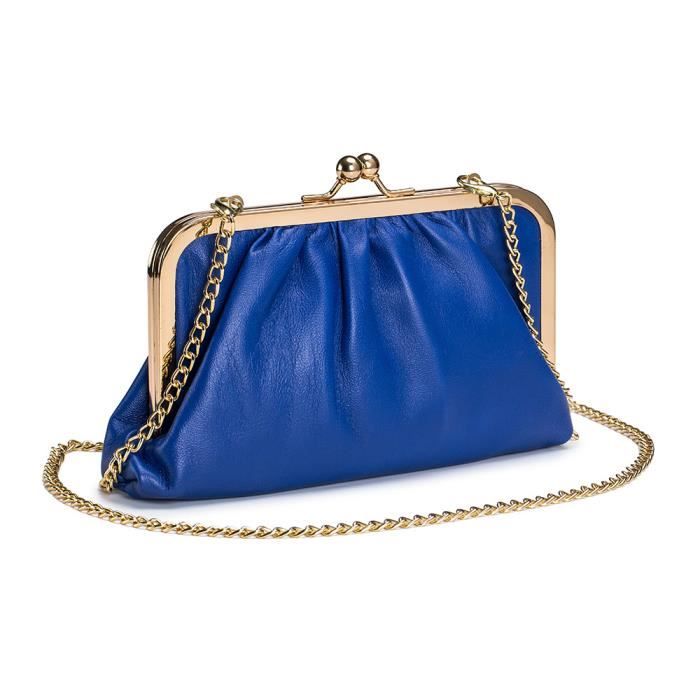 Pochette De Voyage Homme En Cuir Véritable - Double Fermeture Éclair - 21 Pockets - Marque Contacts
