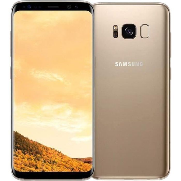 Vente Téléphone portable Samsung Galaxy S8+ 64 go Or - Double sim pas cher Vente Téléphone portable Samsung Galaxy S8+ 64 go Or - Double sim pas cher