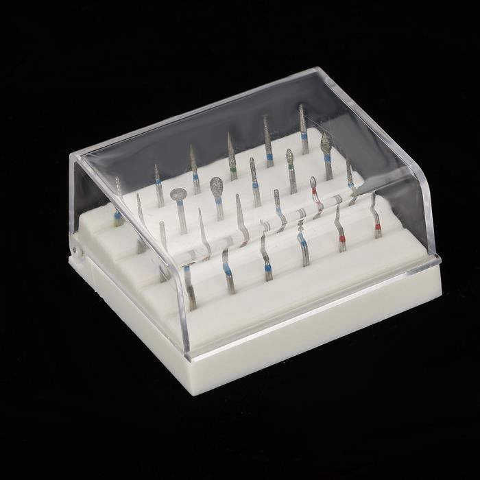 Kit De Perceuses Dentaires 17 Pièces - Instruments Pour Dentisterie - NEUF