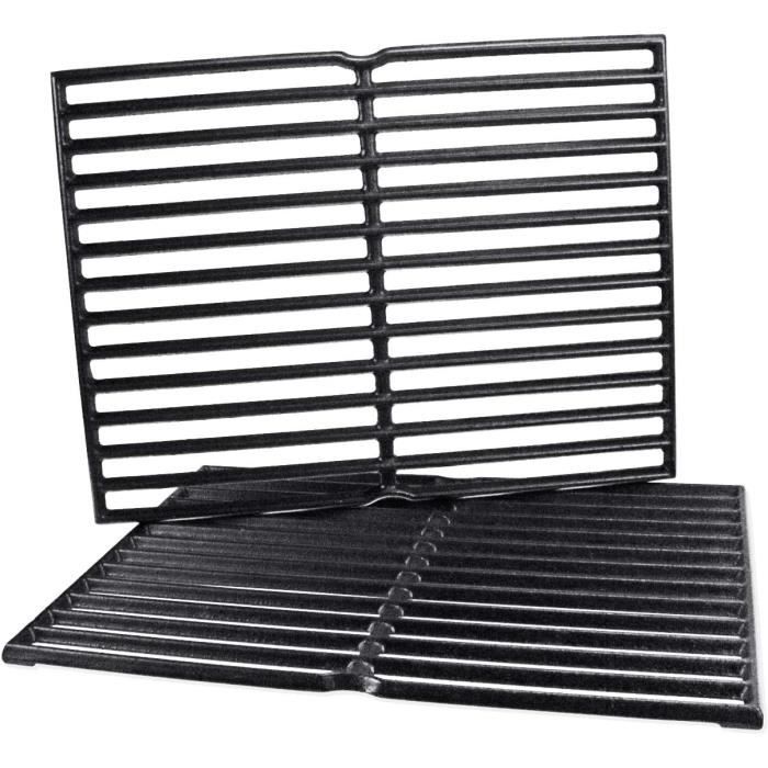 Grille Barbecue Fonte Denmay Pour Weber Spirit E200/210, S200/210 - 38x28.6cm, 2 Pièces - Marques De Grillade Parfaites