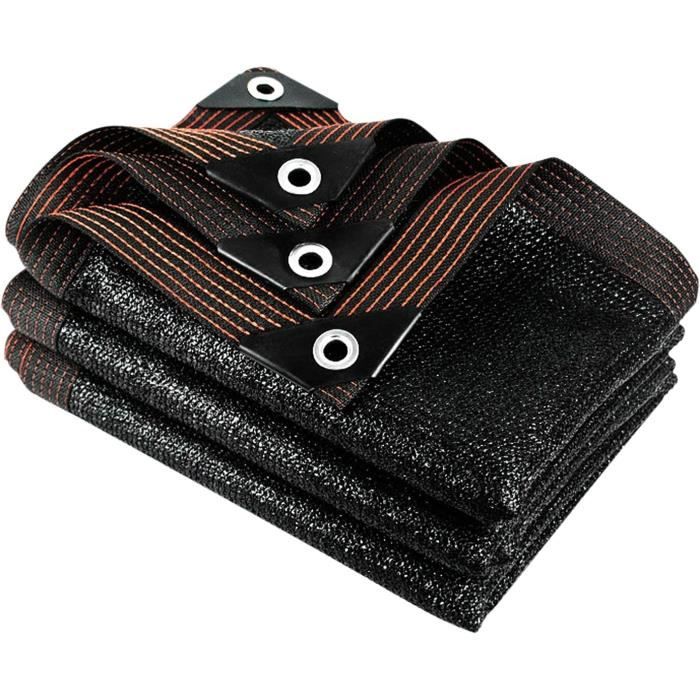 Zhaomi Voile Ombrage Noir,Filet D'Ombrage Protection Solaire