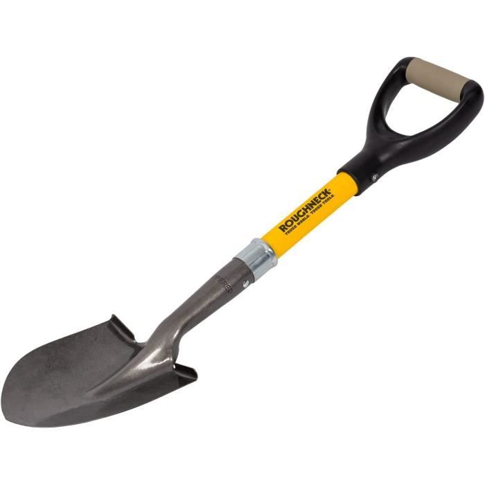 Pelle Micro Roughneck - Tête Large, Manche Court 730 Mm - Parfaite Pour Les Petits Espaces Et Les Sacs En Vrac