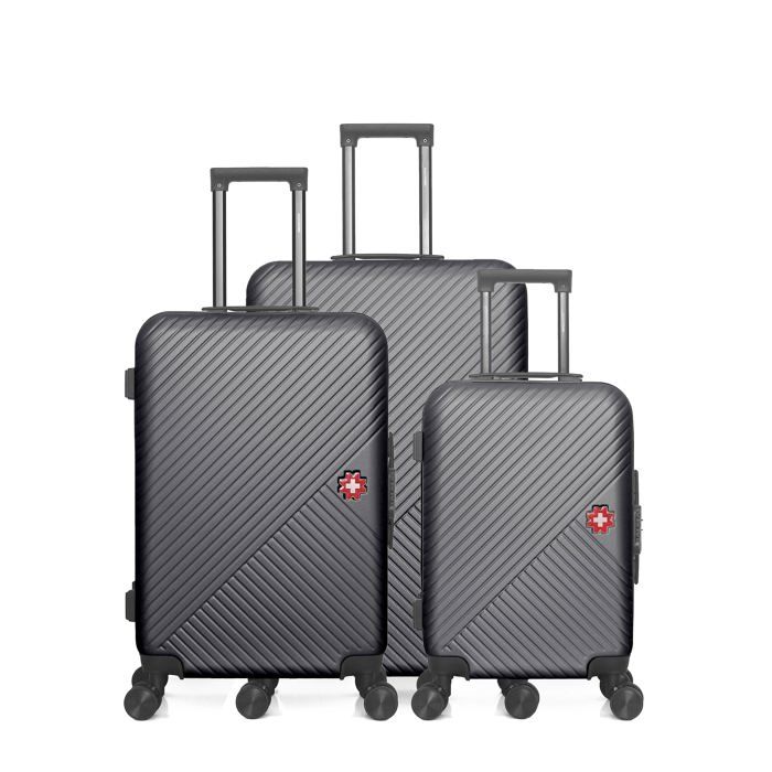 Swiss Kopper Lot De 3 Valises Grand Format Cabine Et Vanity Wil