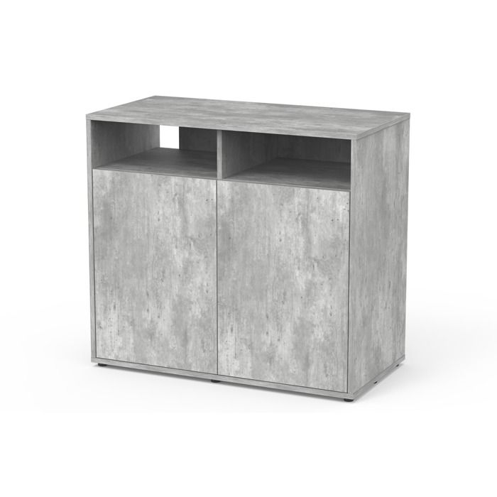 Meilleurs prix pour Meuble pour terrarium - TERRATLANTIS - 88x45 - Bois - 2 portes - Charge max 300 Kg