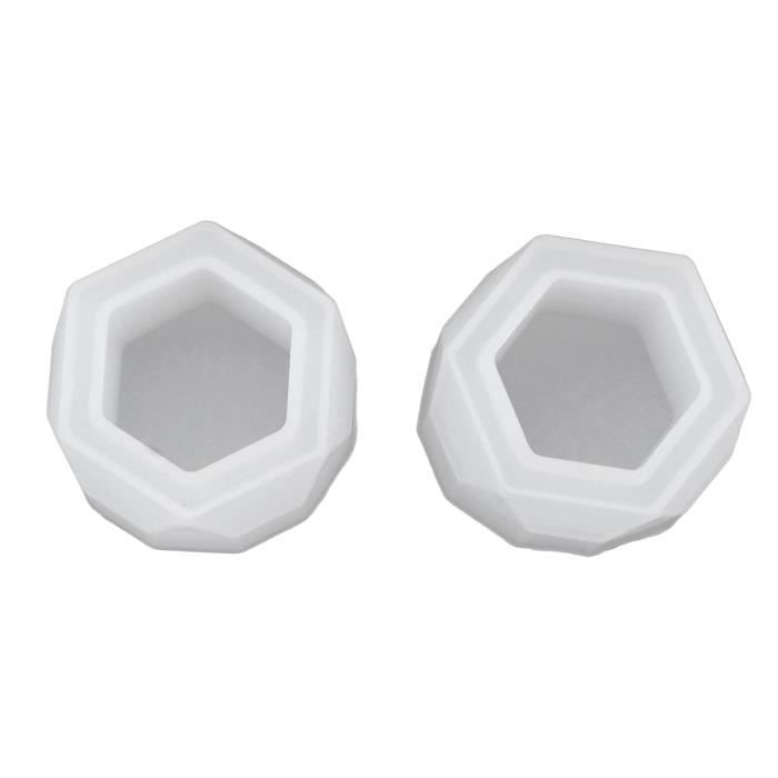Pot de bougie rond en Silicone, moule de bricolage, pot de fleurs Pot de bougie rond en Silicone, moule de bricolage, pot de fleurs