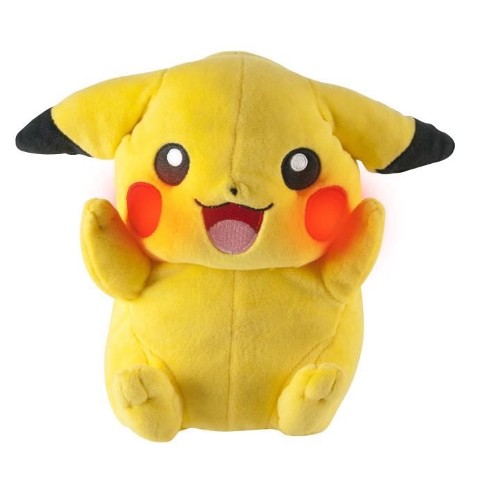 TOMY Pokemon Mon Ami Pikachu 10/" Parlant Pokemon Jouet En Peluche neuf