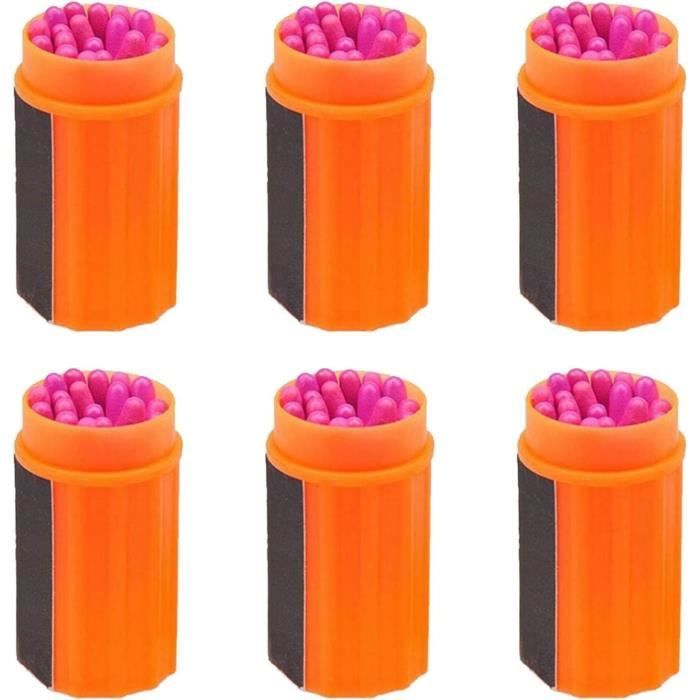 Kit De 20 Allumettes étanches Et Coupe-vent - Étanches Même Immergées, Pour Camping, Randonnée, Survie - 4