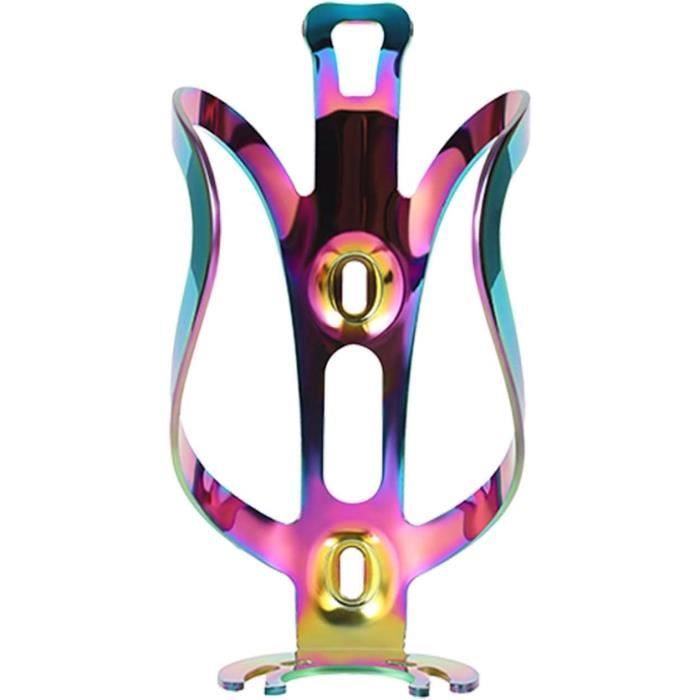 Porte-bidon Vélo OSIGEI + Bouteille 621ml - Léger - Sans BPA - Pour VTT Et Route - Noir Doré