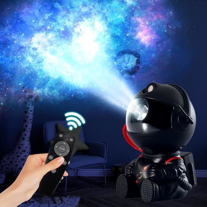 Projecteur laser astronaute 8 effets - Projection de lumière Aurora + laser | Cool Mania