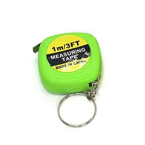 Mini Mètre Ruban Rétractable Avec Porte-clés - 5 Pièces De 1 Mètre - Portable Et Pratique Pour Couture Et Bricolage