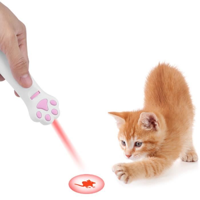 Comparer les prix de Bâton de teaser de chat laser LED VGEBY - Jouet pour chat - Blanc