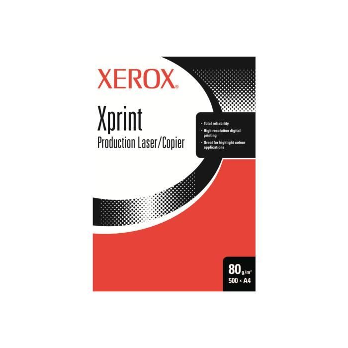 Xerox Xprint Papier lisse blanc A4 (210 x 297 mm) 80 g-m² 500 feuille(s) pour DocuPrint N4525 FaxCentre 165 Phaser 6100, 62XX,…