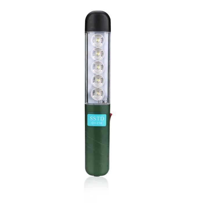 LAMPE ELECTRIQUE Portable 5 LED Rechargeable Work Light Flashlight Torch Lamp Light