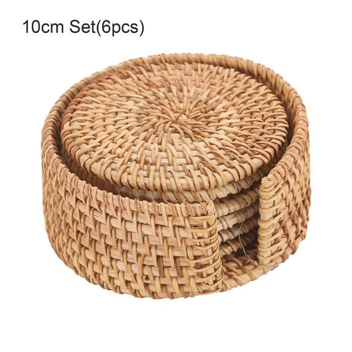 Cabilock Dessous De Halloween Napperon Motif Toile Araignée Set De Table Décoratif Protège Table Chaleur Rayures