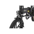 DYU A1FPro 250W moteurs vélo électrique 7.5AH batterie électrique 16 "pouces gros pneu  E-Bike MINI VTT Pliage-1