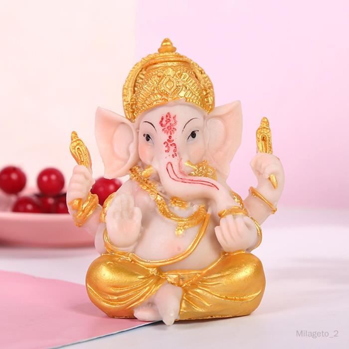 Jouet éléphant Oscillant Solaire – Panneau Solaire Intégré, Décoration De Voiture, Porte-bonheur Ganesha