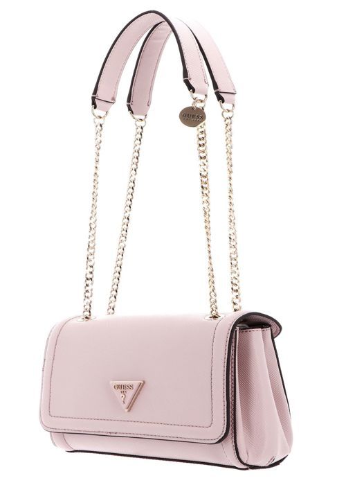 Sac Bandoulière GUESS Davika - Rabat Suédine Élégant Avec Bandoulière Réglable Et Poches Intérieures