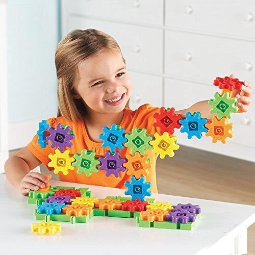 Jeu De Construction Gears! Gears! Gears! - Engrenages Et Roues Pour Enfants - Apprentissage Ludique
