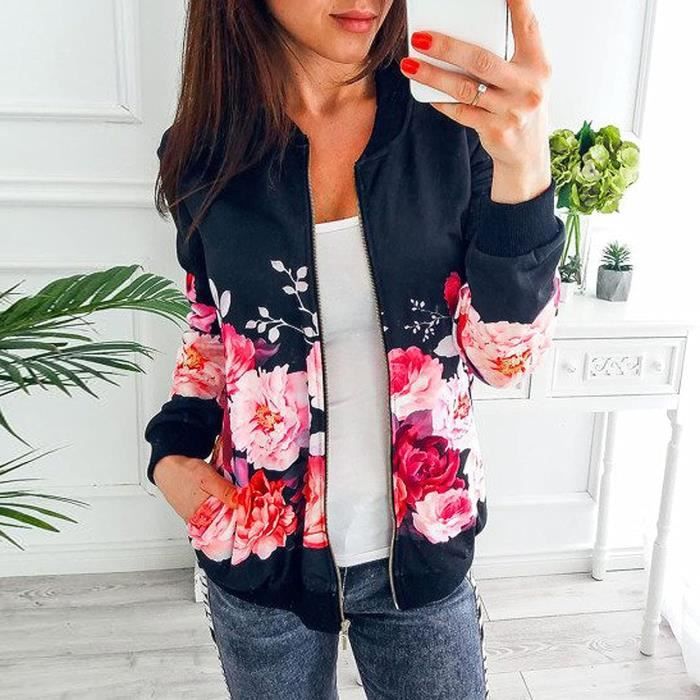 Blouson court femme cheap pas cher
